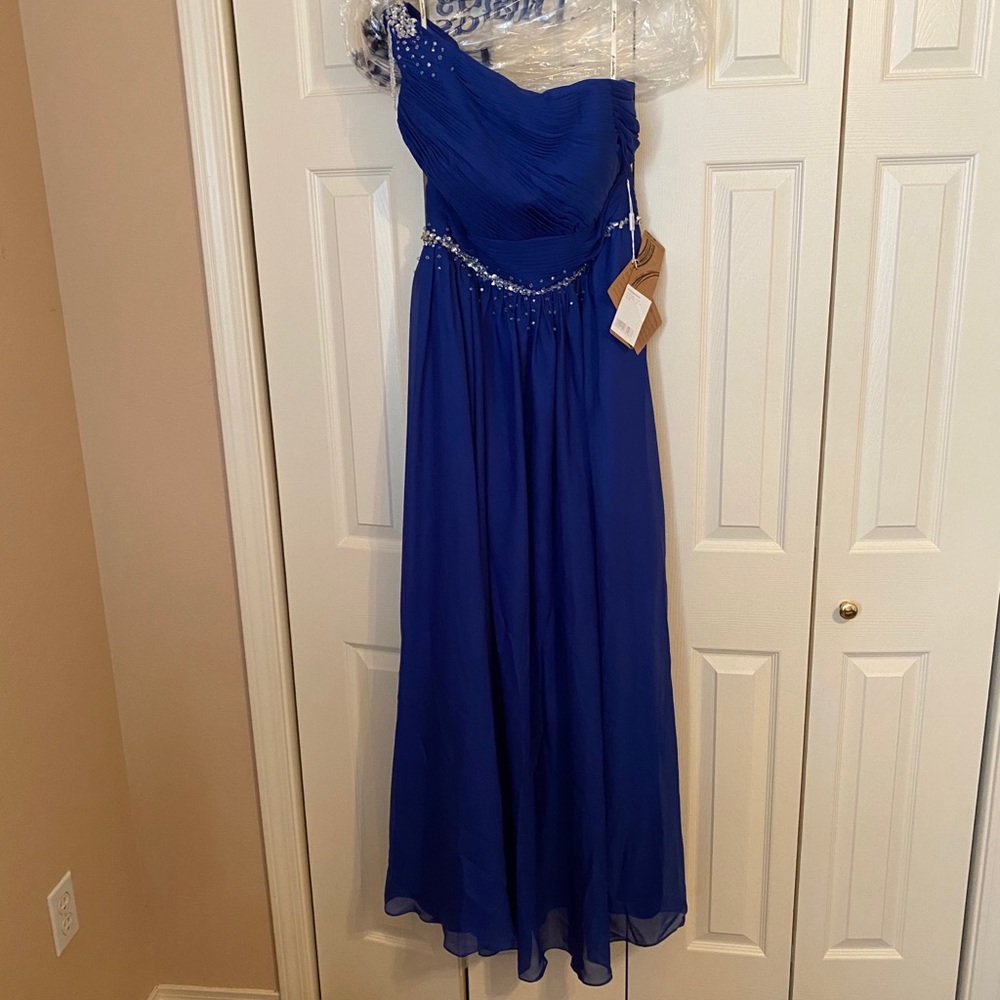 Brand new blue evening gown